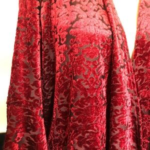 NY Collection Jackets & Coats - NY Collection Velvety Scarlet Red Cape NY Collection Jackets & Coats - NY Collection Velvety Scarlet Red Cape